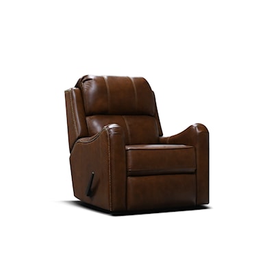 England EZ2G00/AL/N Series Leather Swivel Glider Recliner