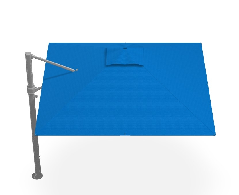 10' Square Cantilever w/Fiberglass Ribs