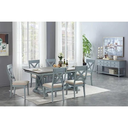 Farmhouse 7-Piece Dining Set