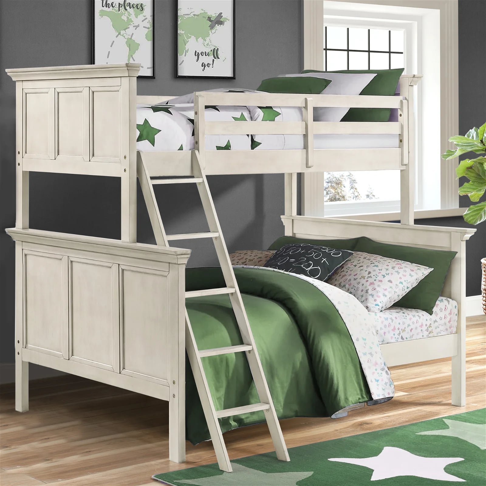 Intercon San Mateo Youth Twin Over Full Bunk Bed