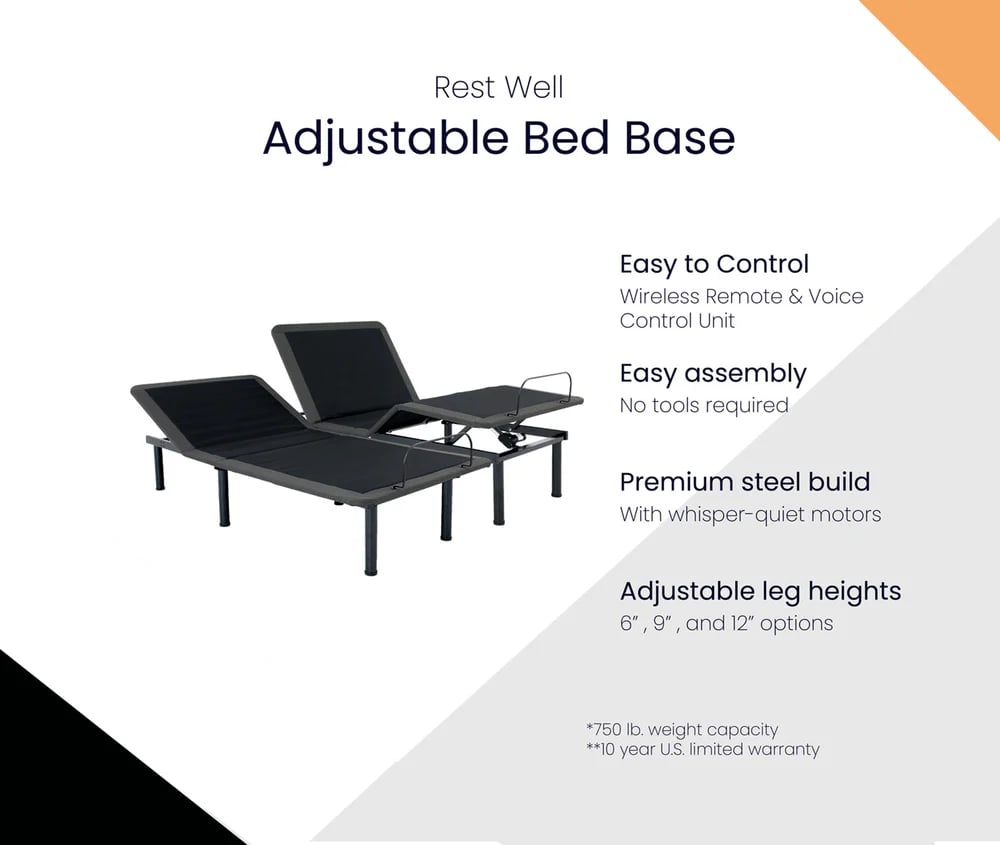 Legends Furniture Remedy Sleep Twin XL Remedy Sleep Adjustable Base