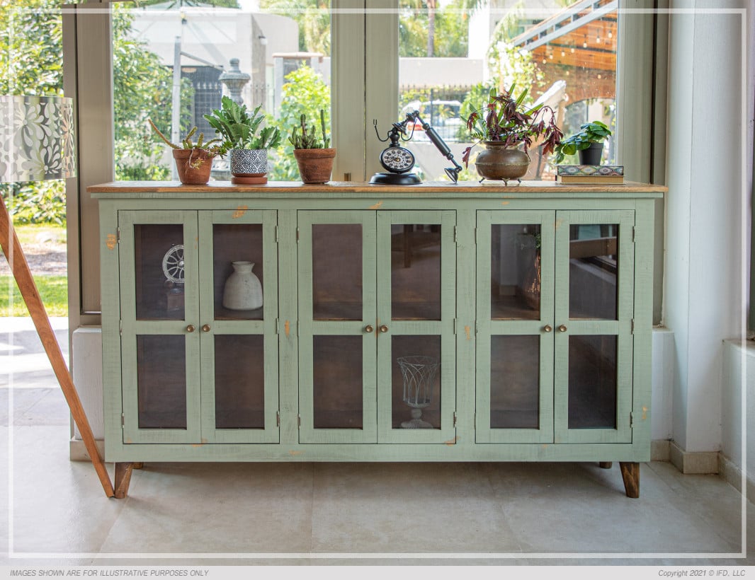 Green deals console cabinet