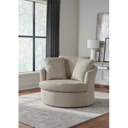 Oversized Swivel Chair