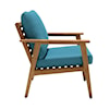 Armen Living Eve Outdoor Lounge Chair