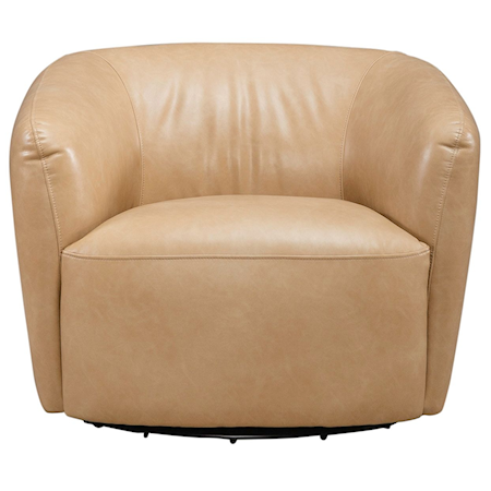 Upholstered Swivel Accent Chair