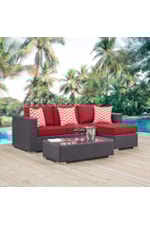 Modway Convene Outdoor Patio Ottoman