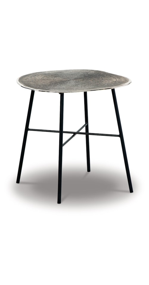 Contemporary Round End Table