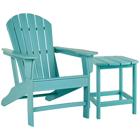 Adirondack Chair with End Table