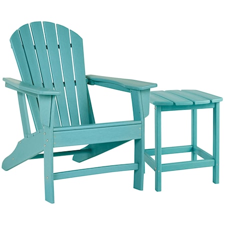 Adirondack Chair with End Table