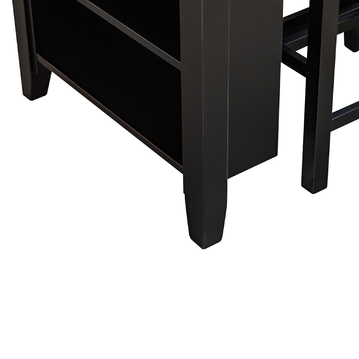 Liberty Furniture Brook Creek 3-Piece Counter Set - Black