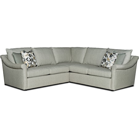 2-Piece Sectional Sofa w/ LAF Loveseat
