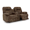 Best Home Furnishings Arial Power Rock Recline Console Love w/ Headrests