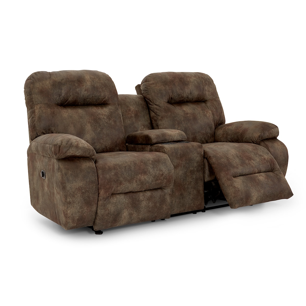 Best Home Furnishings Arial Rocking Reclining Console Loveseat