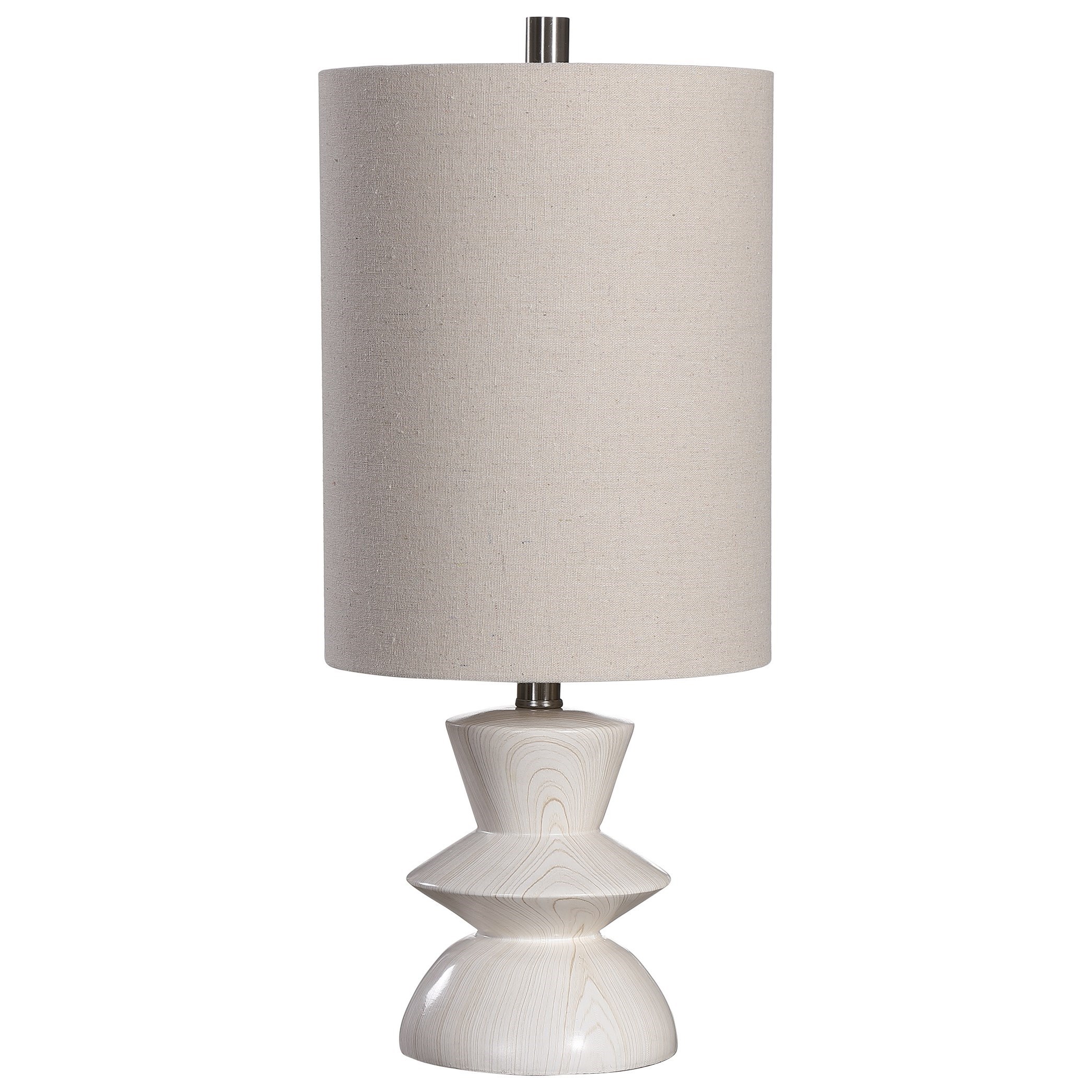 Stevens Bleached Wood Buffet Lamp