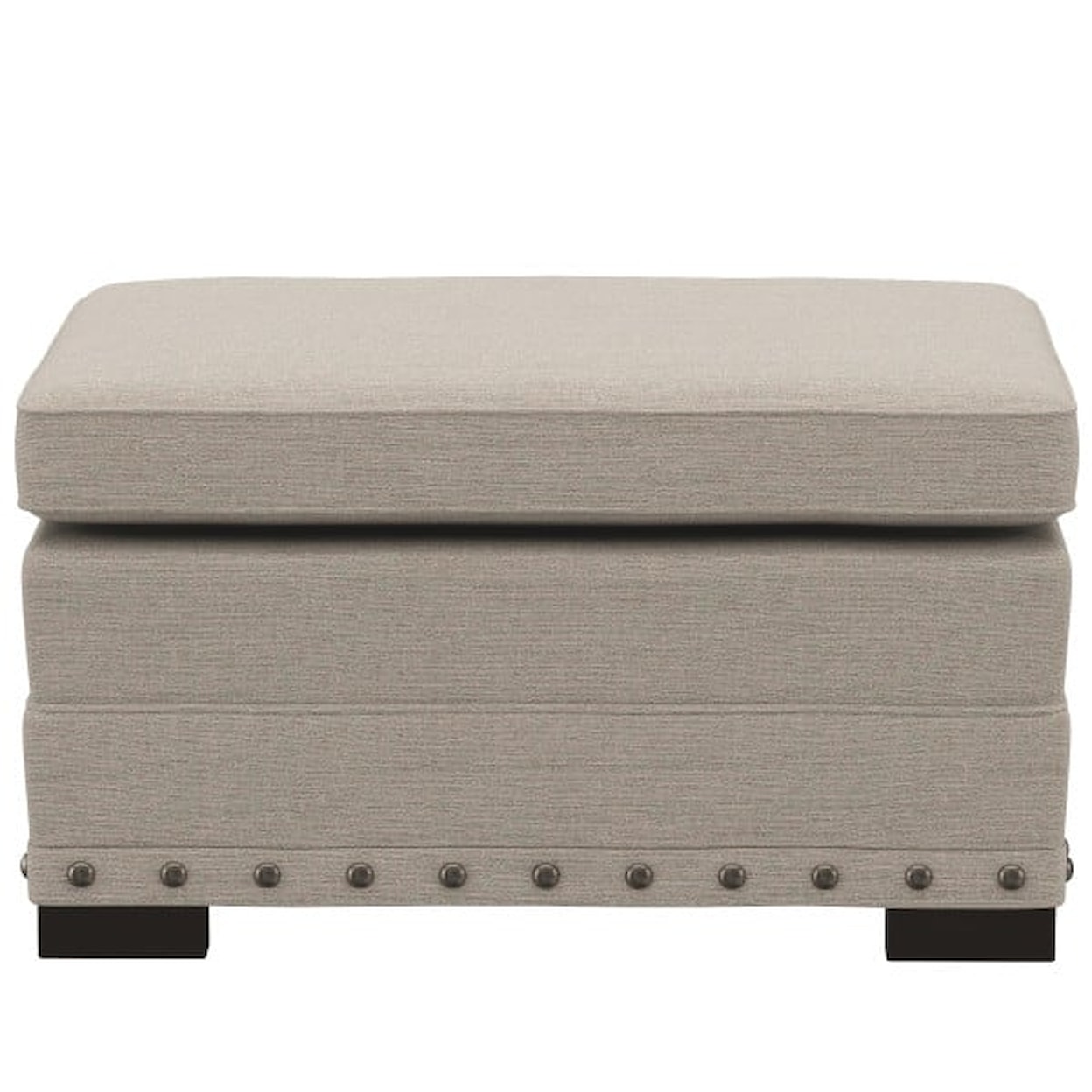 Bernhardt Cantor Cantor Fabric Ottoman