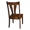 Archbold Furniture Amish Essentials Casual Dining Marten Dining Side Chair