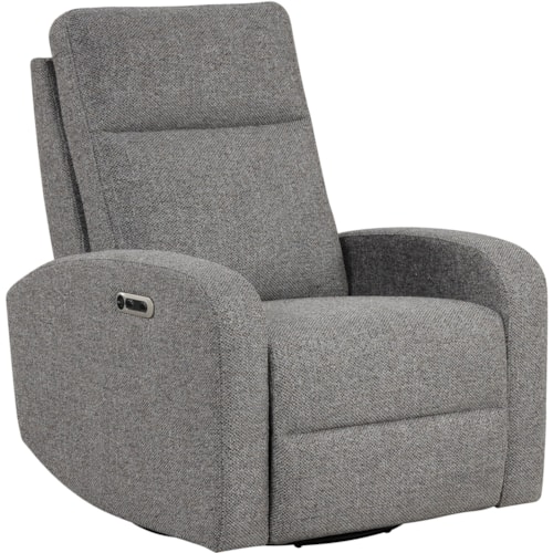 Casual Power Swivel Glider Recliner with USB Port