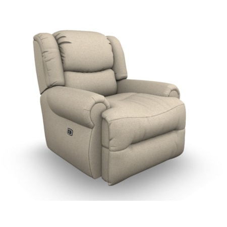 Pwr Tilt Headrest Rocking Recliner