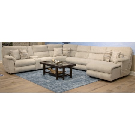 Power Reclining 7-Piece Sectional