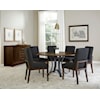 Vaughan Bassett Crafted Cherry - Dark Upholstered Side Dining Chair