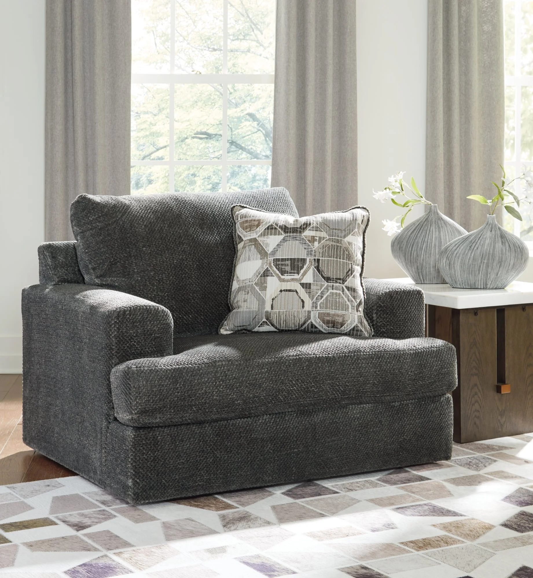 Chair and a half chaise discount