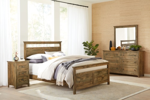 Casual Queen 4-Piece Bedroom Set