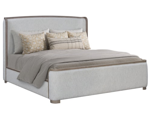 Coastal Sheltered Upholstered Queen Bed