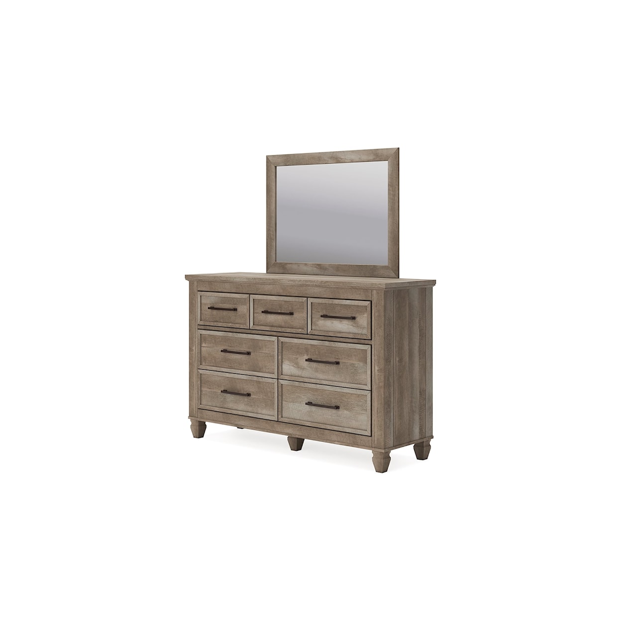 Ashley Furniture Signature Design Yarbeck Dresser and Mirror