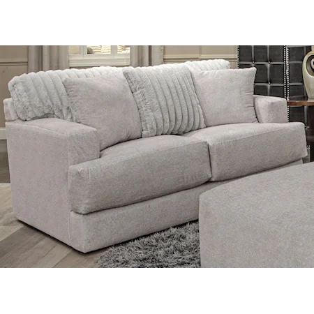 Loveseat with Channel Tufting