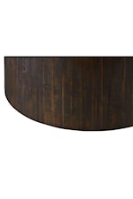 Elements International Goodman Contemporary Round Cocktail Table