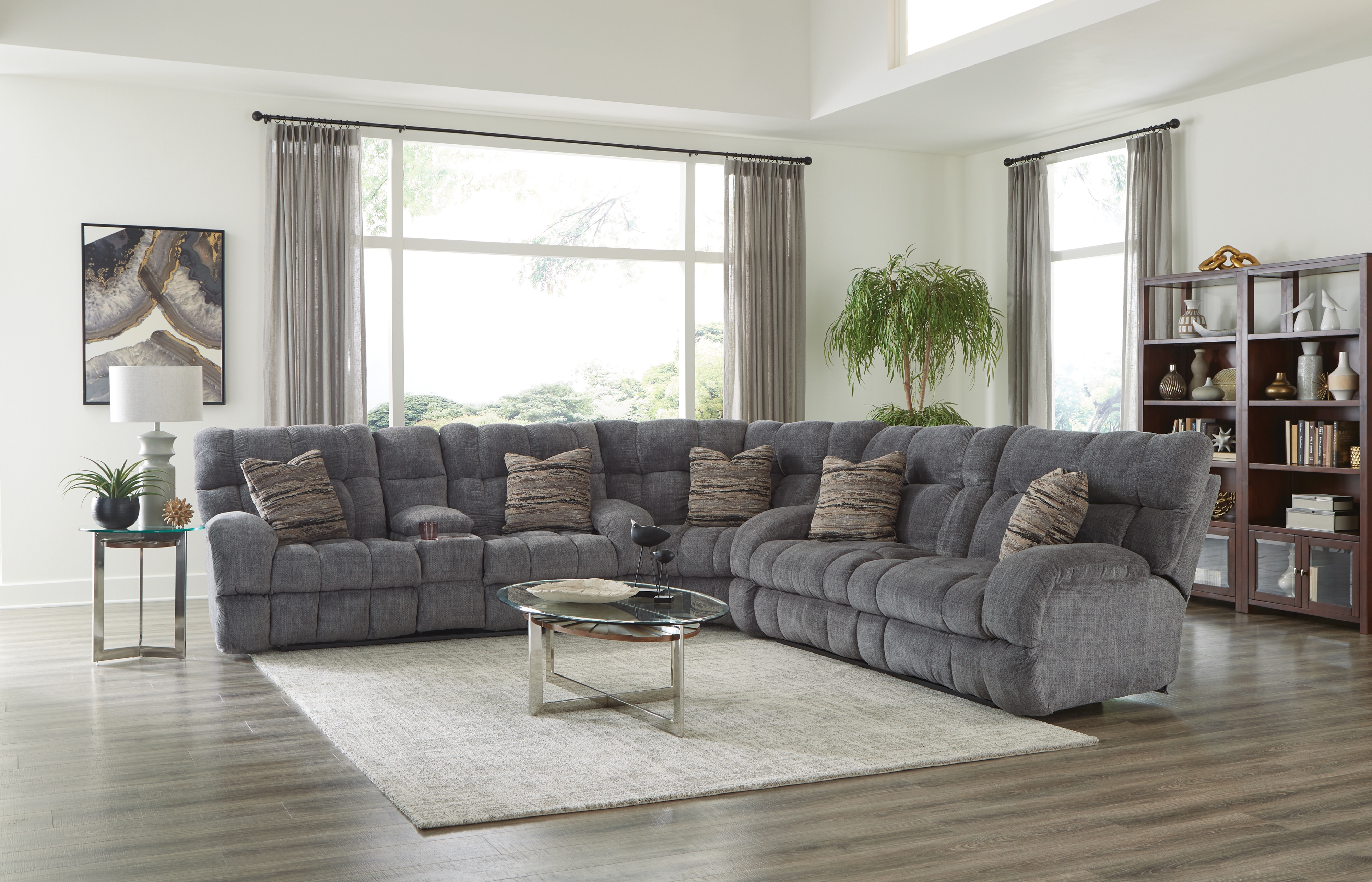Catnapper Ashland 3-Piece Power Reclining Sectional Sofa