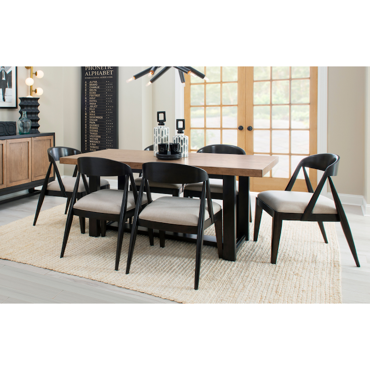Legacy Classic Duo 7-Piece Table and Chair Set
