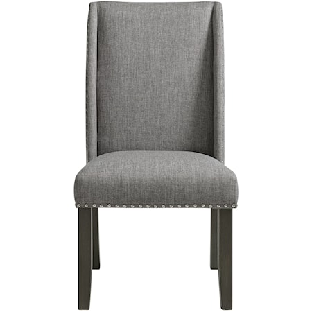 VICTORY GREY DINING CHAIR |