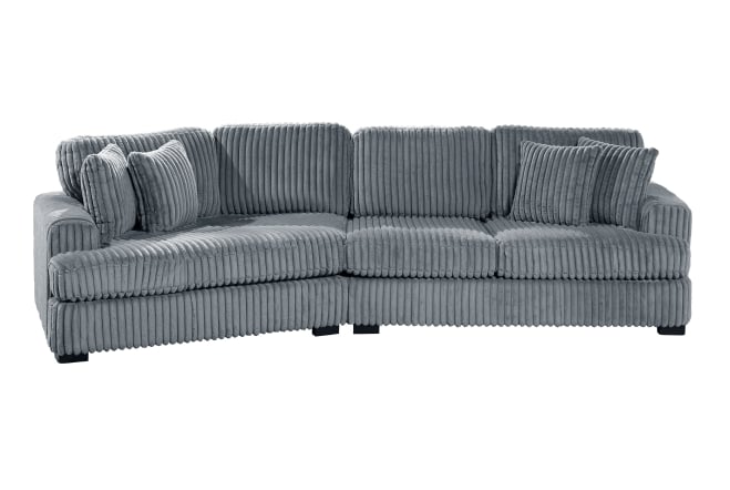 Homelegance Warwick 2-pc. Sectional Sofa w/Left Cuddler