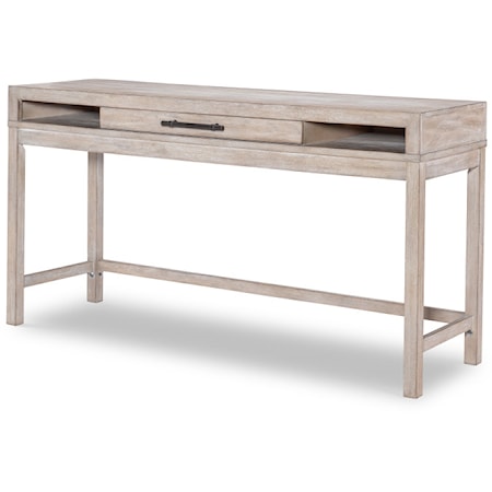 Contemporary Sofa Table with USB outlets