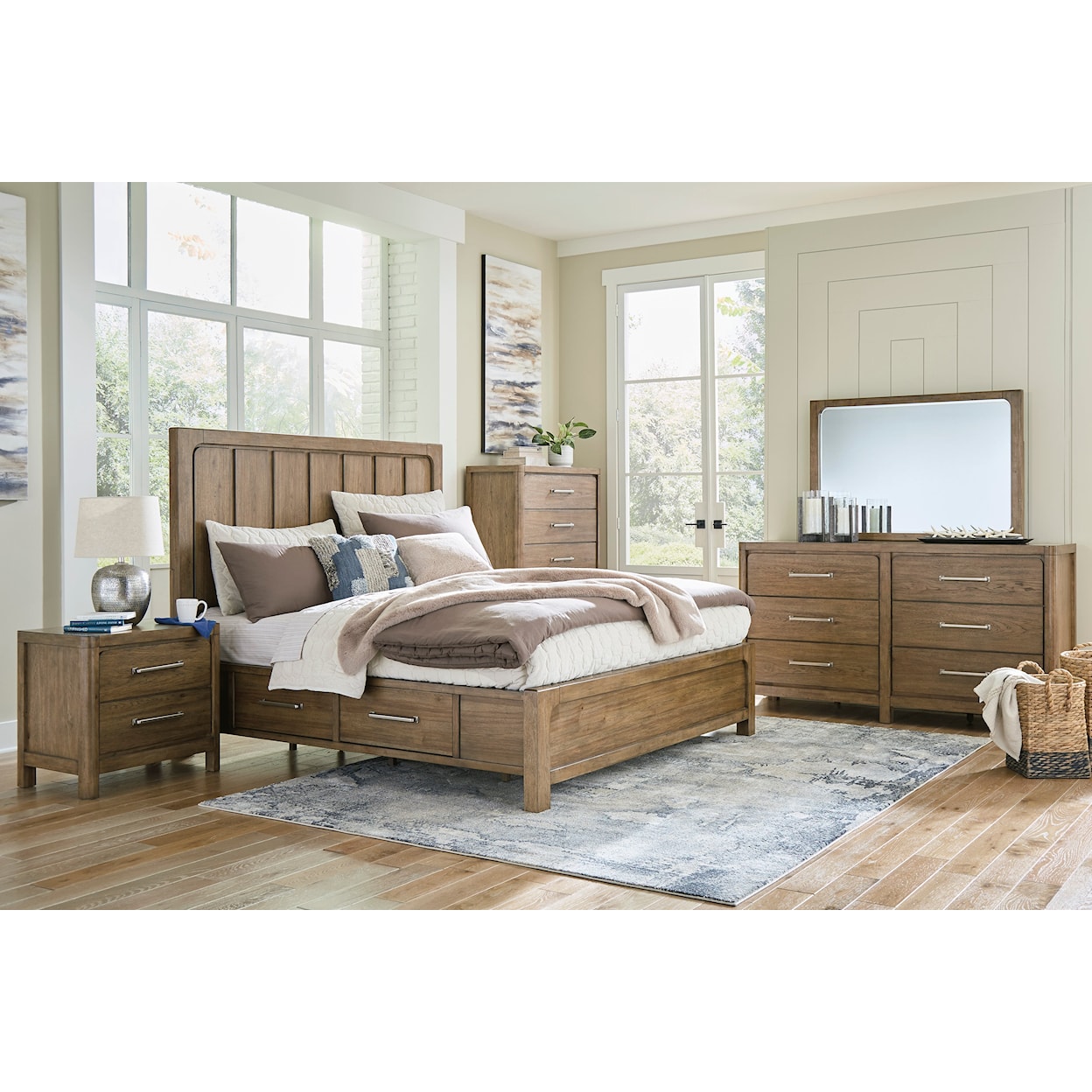 Ashley Furniture Signature Design Cabalynn 5-Piece Queen Bedroom Set