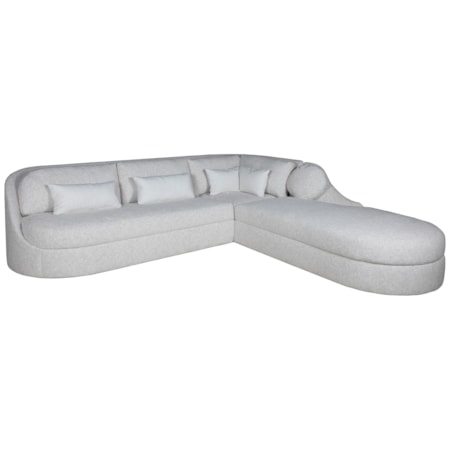 2-Piece Curved Sectional