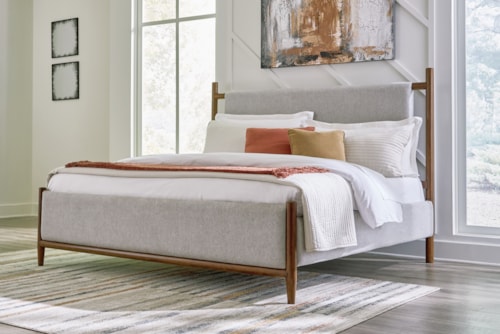 King Upholstered Bed