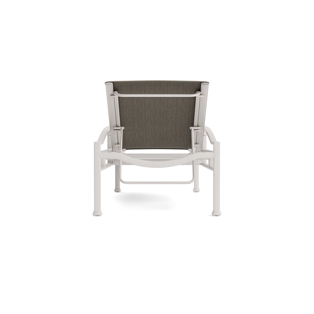 Adjustable Sling Chaise Lounge w/Armrests