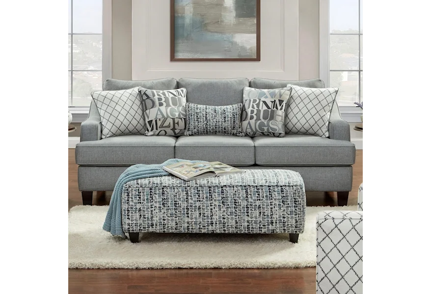 2330-KP MACARENA CADET (REVOLUTION) Sofa by Fusion Furniture at Howell Furniture