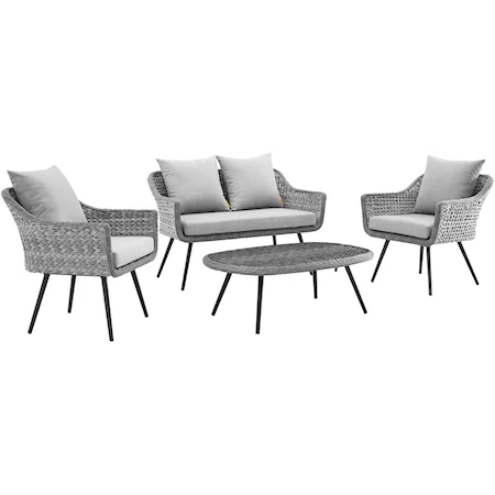 Outdoor 4 Piece Set