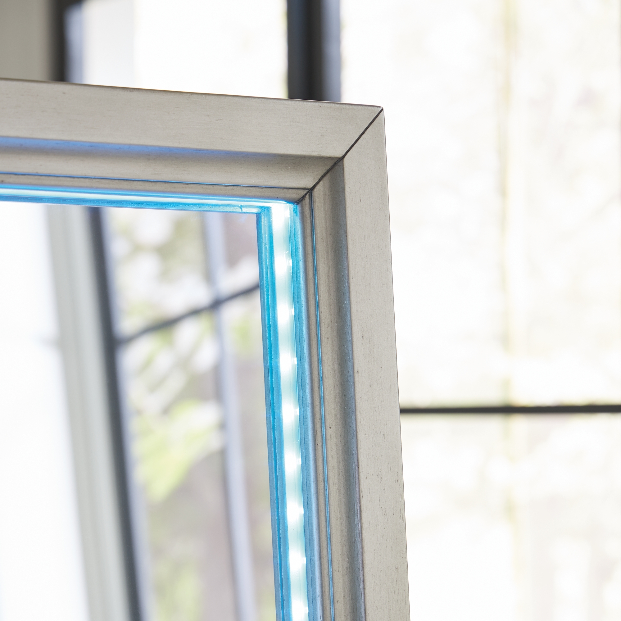 Signature Design by Ashley Evesen Floor Standing Mirror/Storage