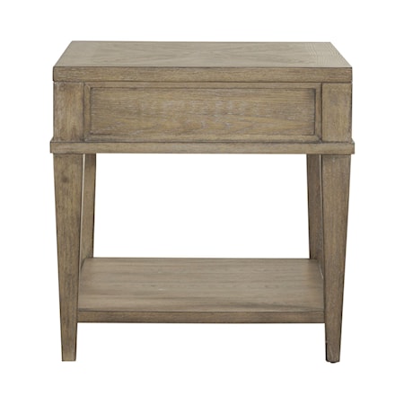 Drawer End Table