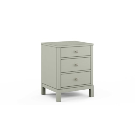 3-Drawer Nightstand