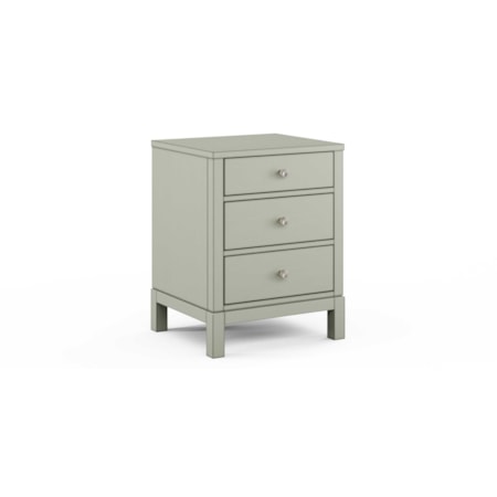 3-Drawer Nightstand