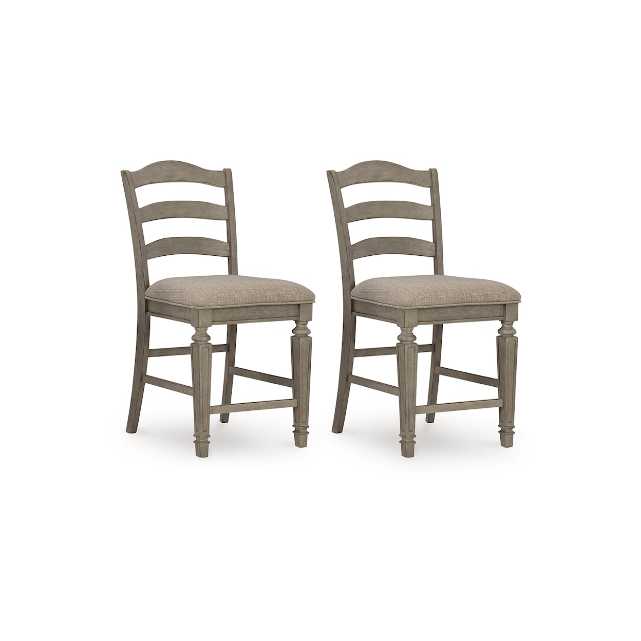 Benchcraft Lodenbay Upholstered Barstool (2/CN)