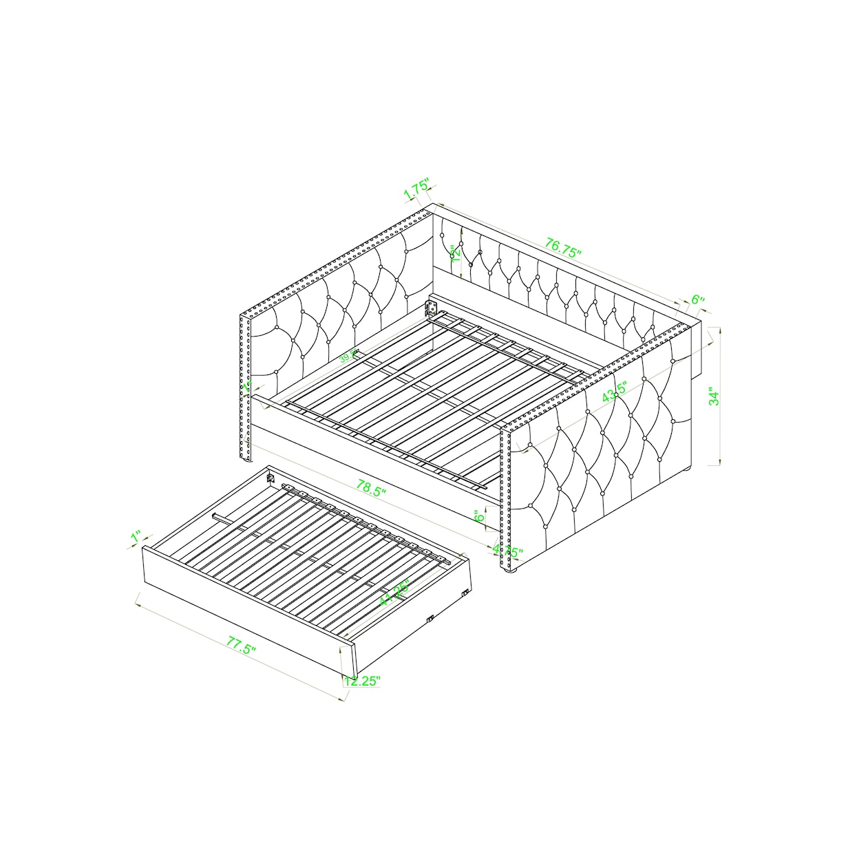 CM Trina Daybed