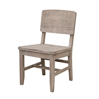 Rustic Wood Dining Chair