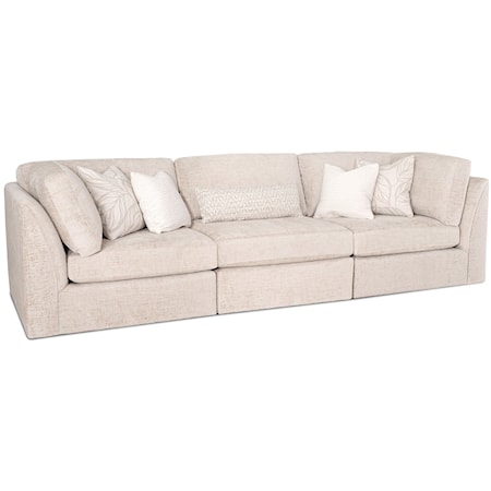 Casual Corner Arm Shelter Sofa