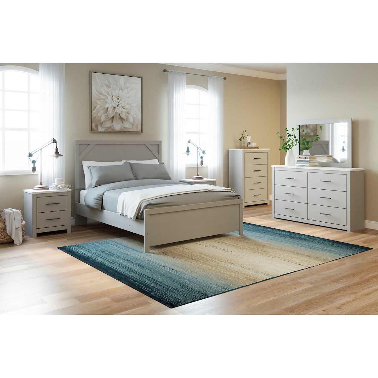 Signature Design by Ashley Cottonburg Queen Bedroom Group